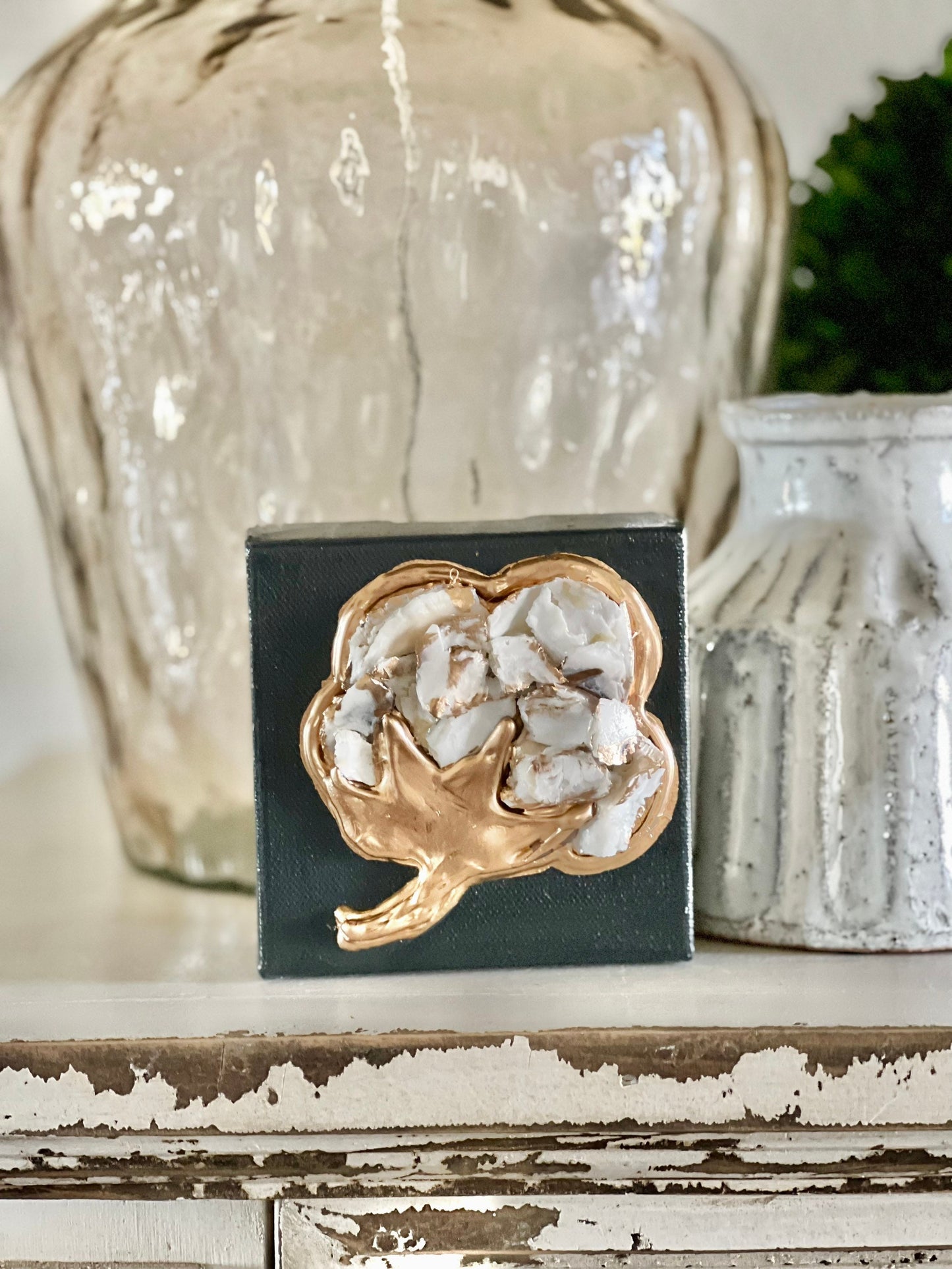 crushed oyster art