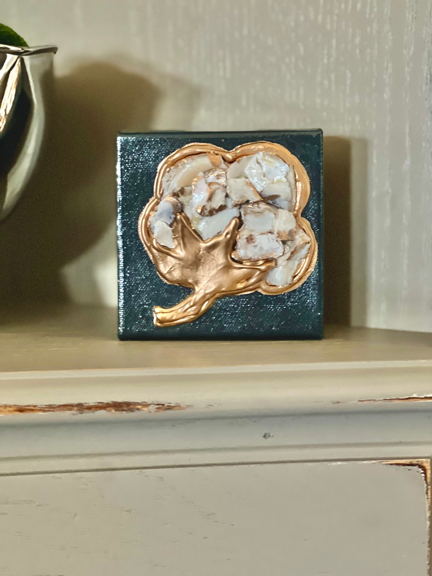crushed oyster art