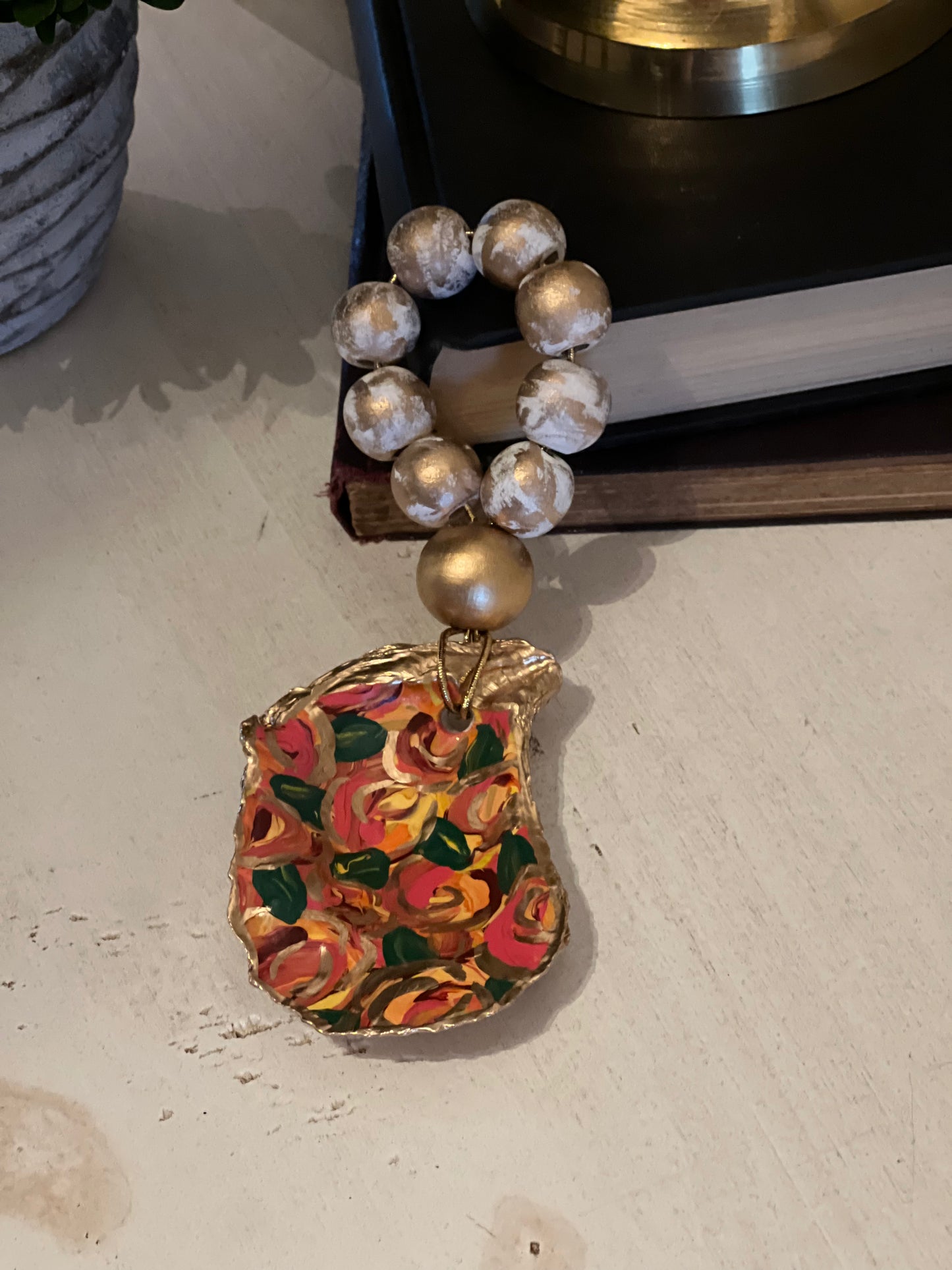 Hand painted bottle charms