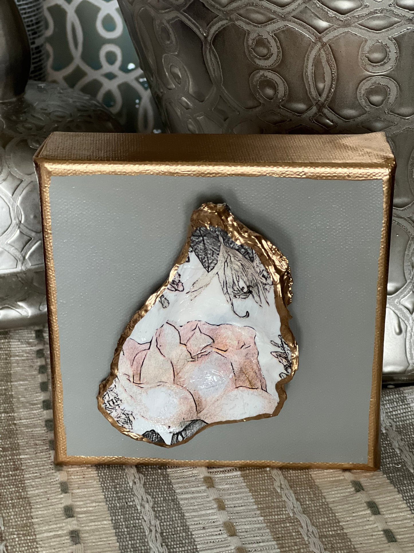 Oyster shell art