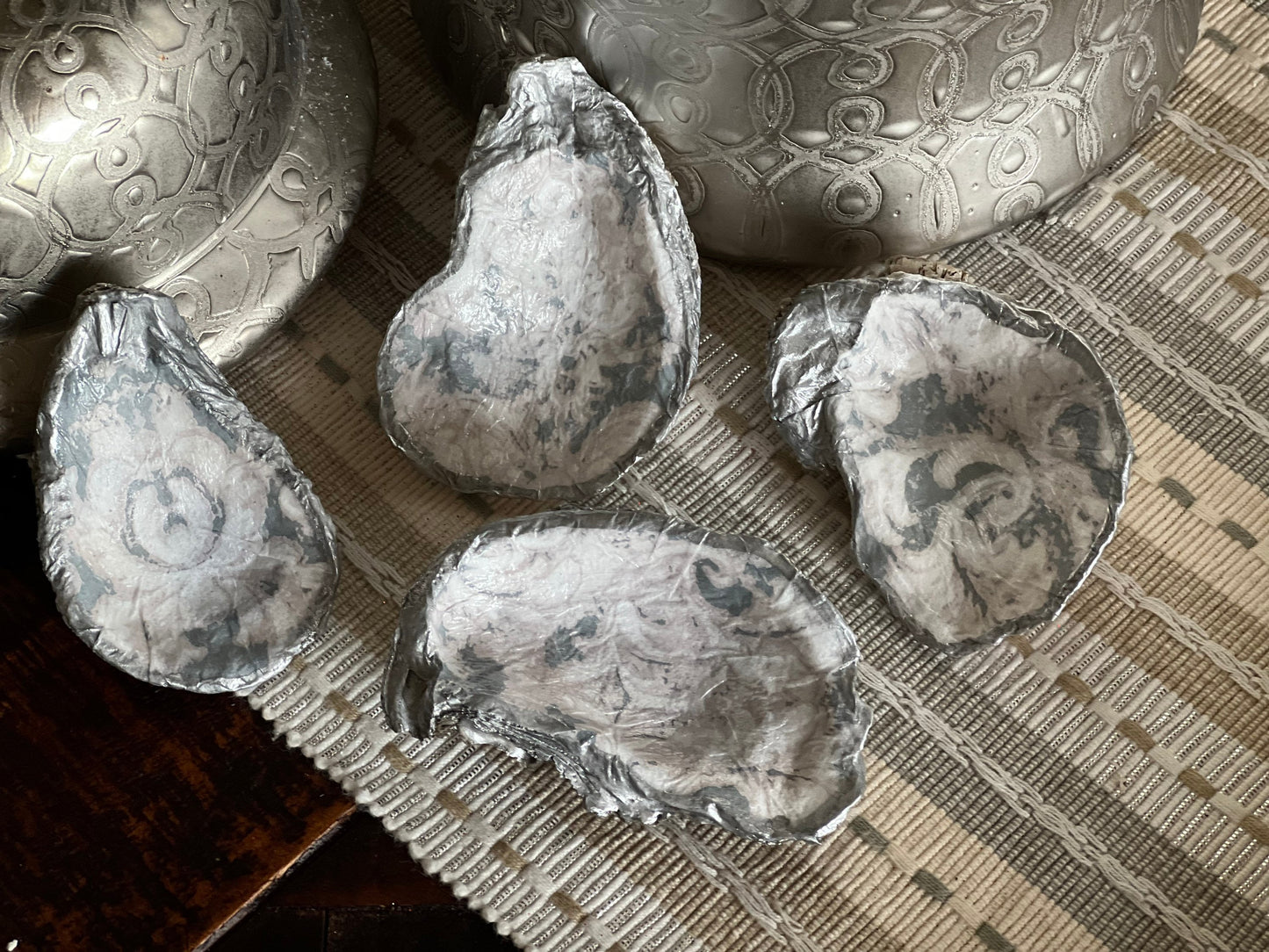 Oyster trinket dish/jewelry tray