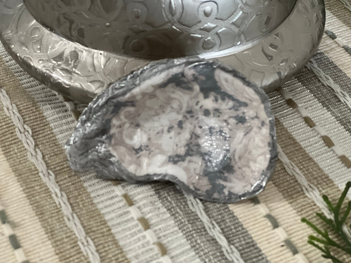 Oyster trinket dish/jewelry tray