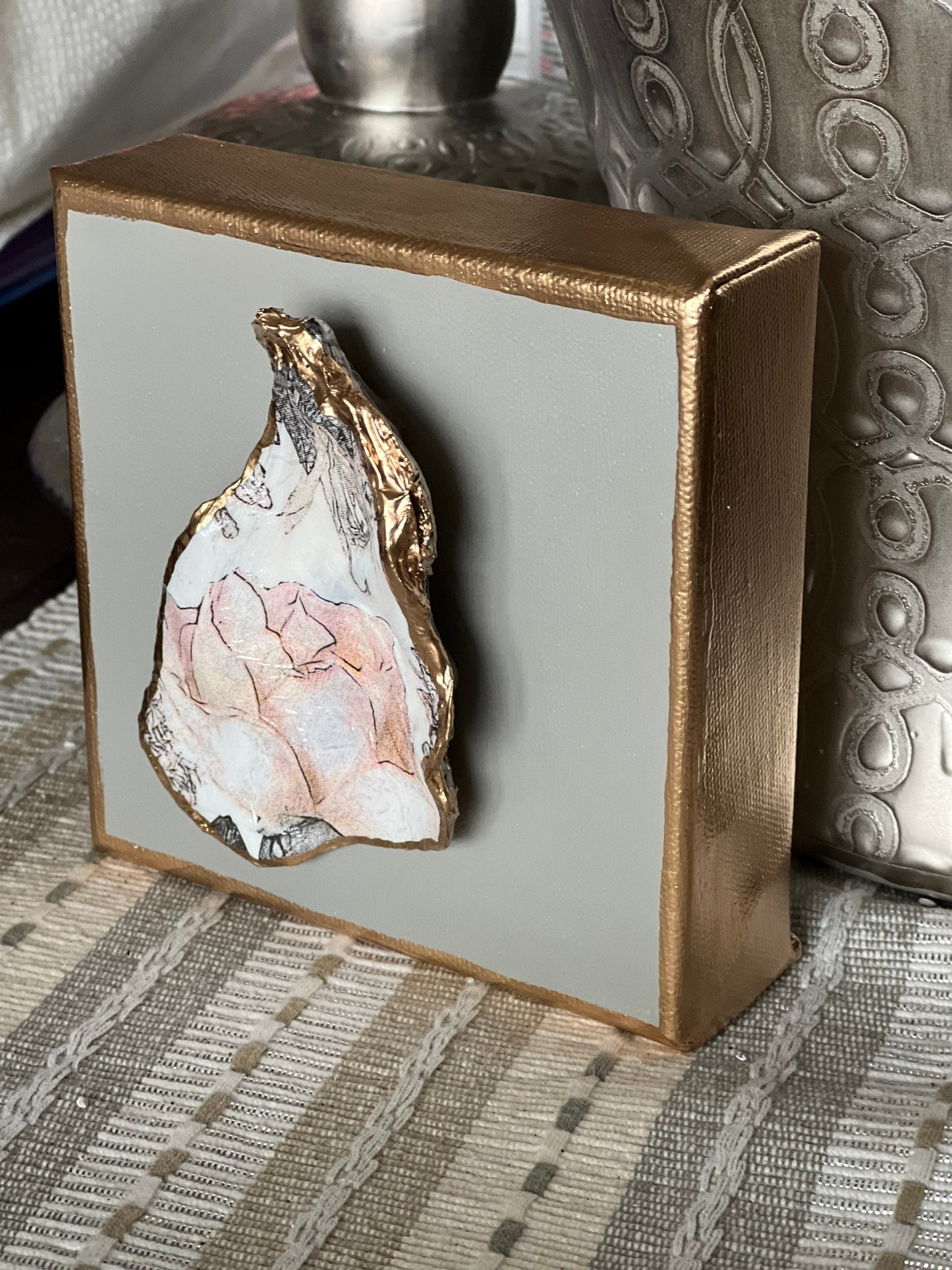 Oyster shell art