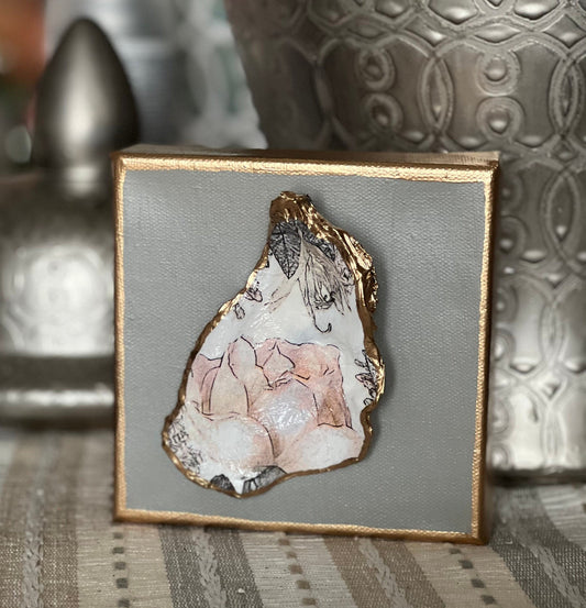 Oyster shell art