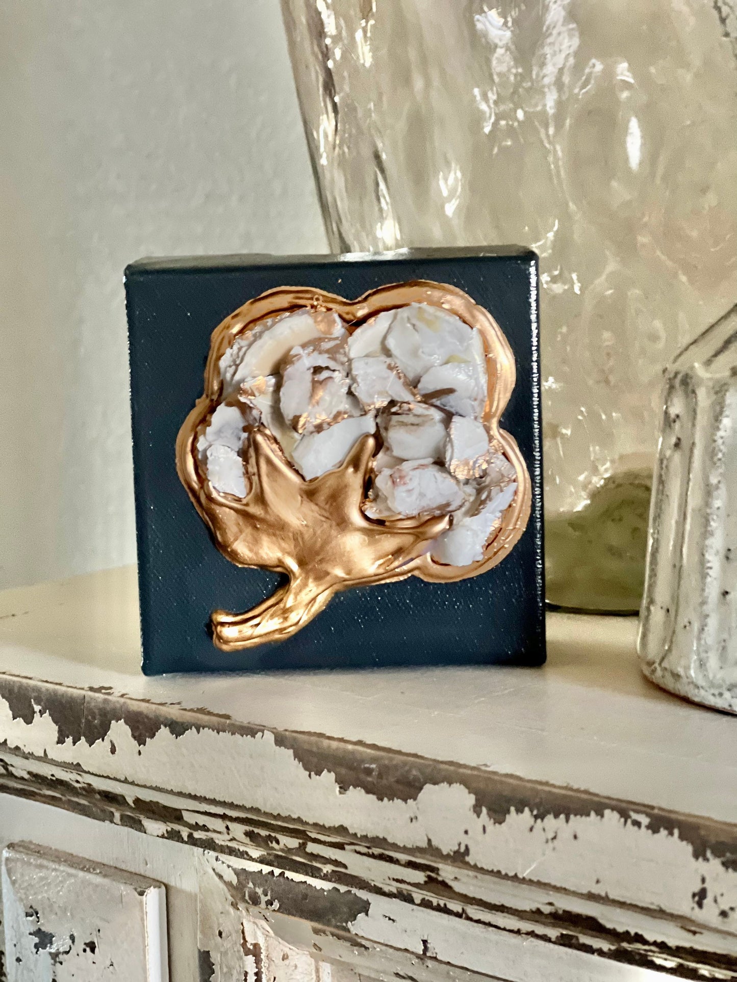 crushed oyster art