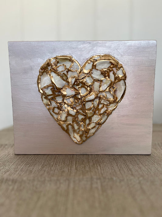 Crushed oyster heart