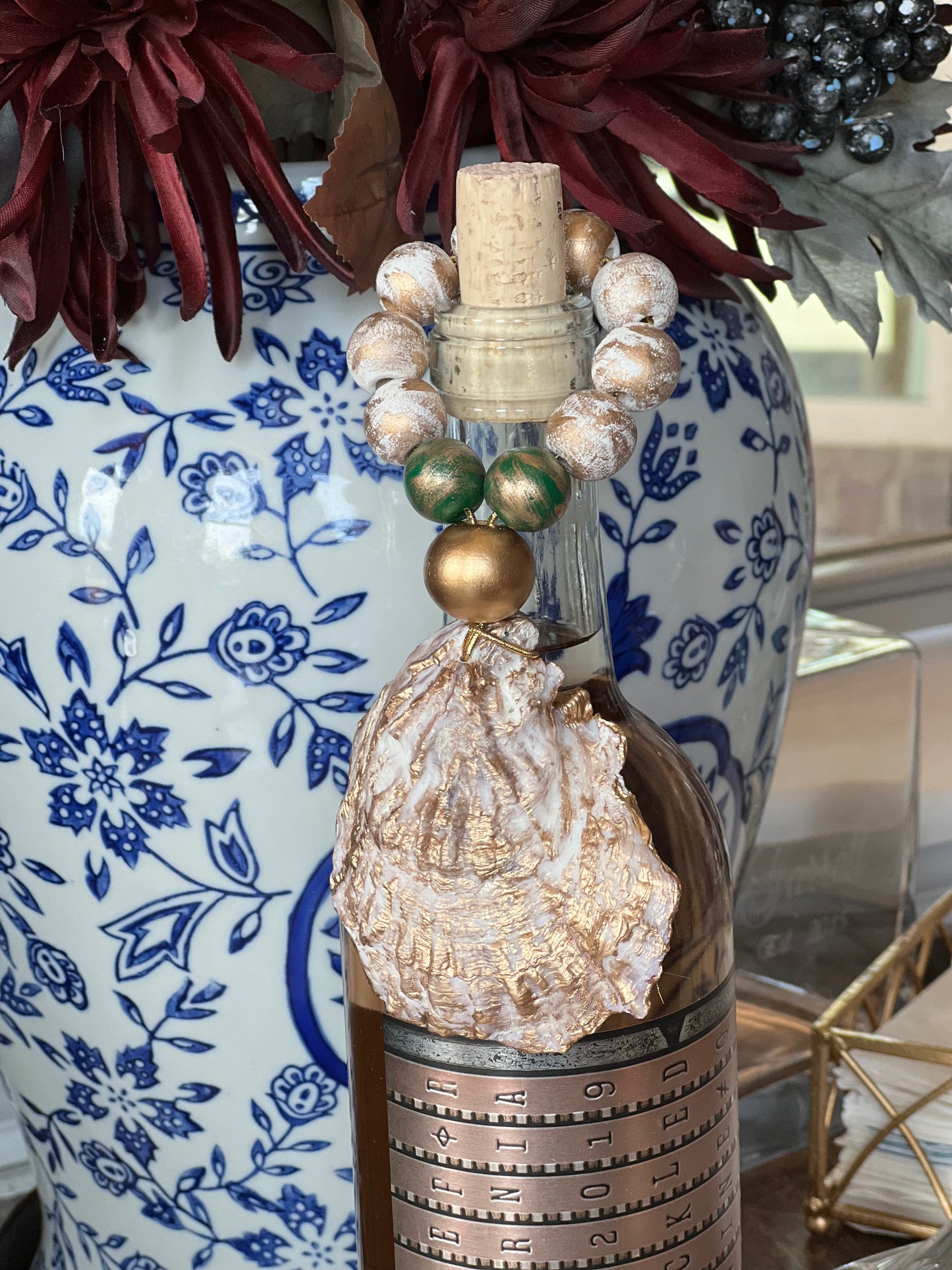Hand painted bottle charms