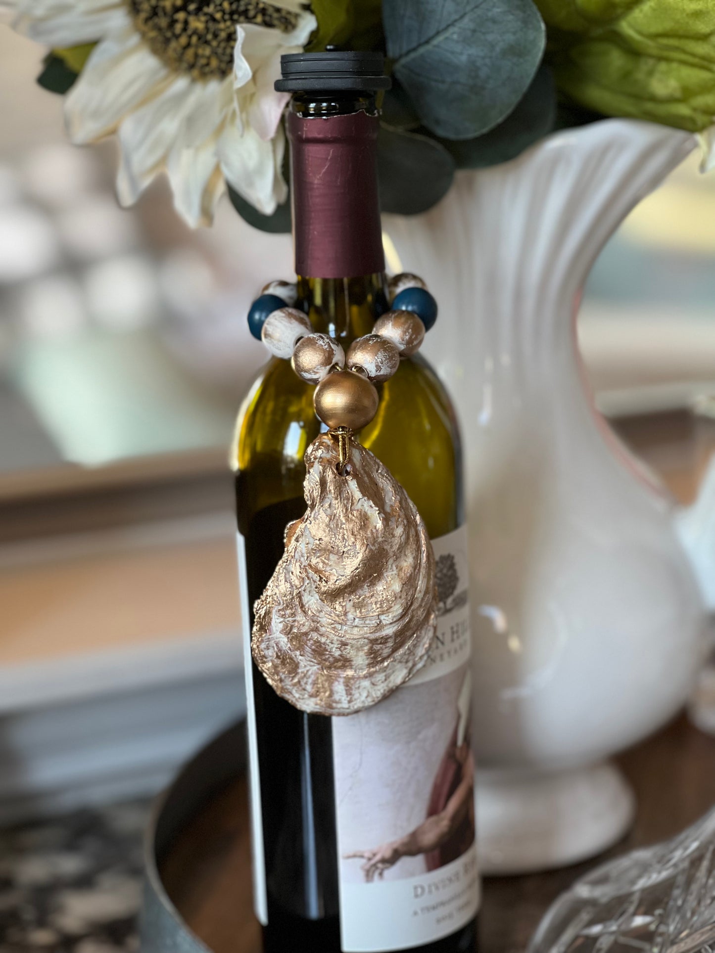 Hand painted bottle charms